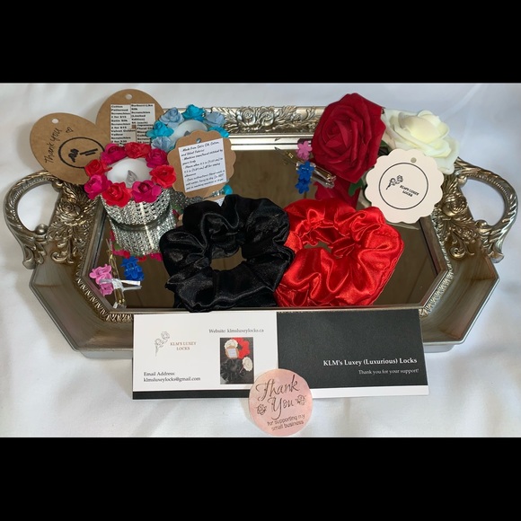 KLM’s Luxey Locks Satin Silk Scrunchies Collection - Picture 9 of 11